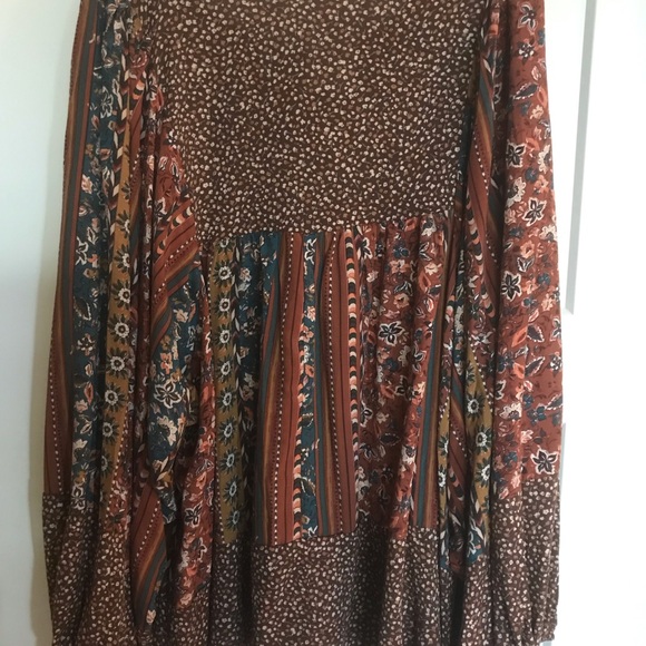 NEW Haptics Women's Multicolor Bohemian Blouse - Picture 3 of 5